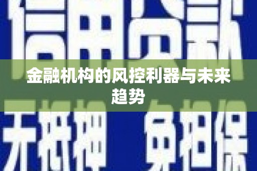 路南金融机构的风控利器与未来趋势