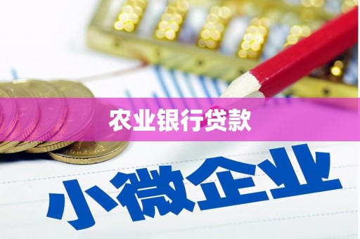 路南农业银行贷款
