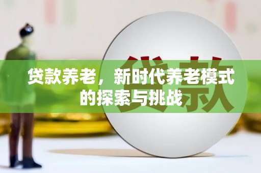 路南贷款养老，新时代养老模式的探索与挑战