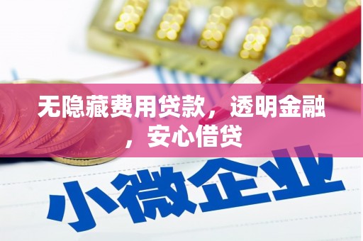 路南无隐藏费用贷款，透明金融，安心借贷