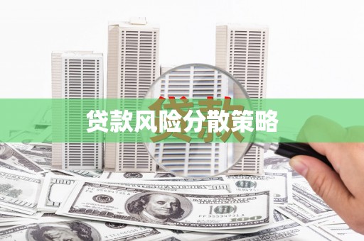 路南贷款风险分散策略
