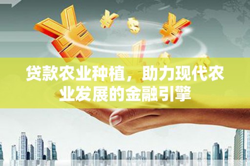 路南贷款农业种植，助力现代农业发展的金融引擎