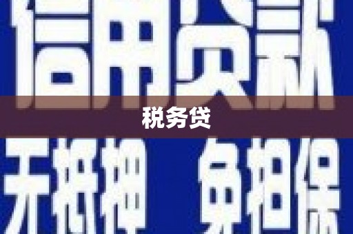 路南税务贷