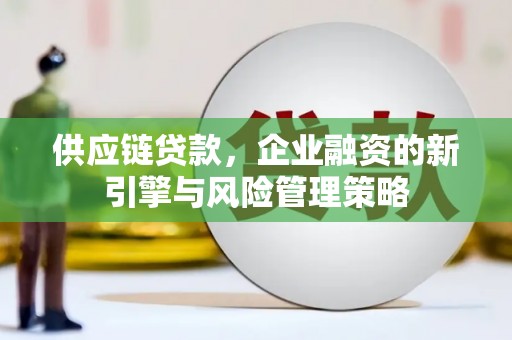 路南供应链贷款，企业融资的新引擎与风险管理策略