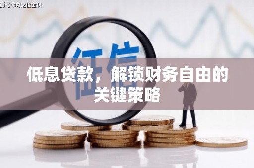 路南低息贷款，解锁财务自由的关键策略