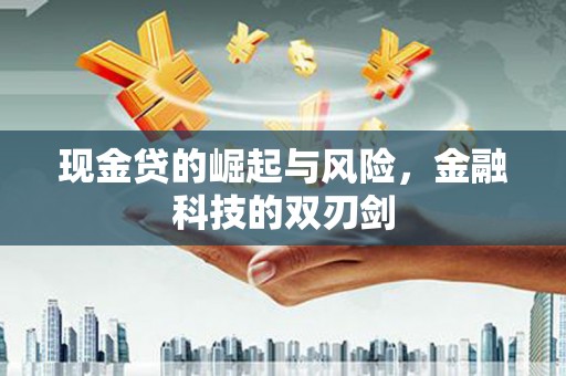路南现金贷的崛起与风险，金融科技的双刃剑