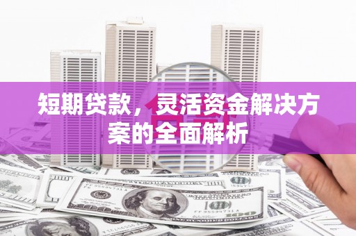 路南短期贷款，灵活资金解决方案的全面解析