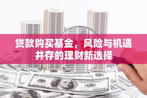 路南贷款购买基金，风险与机遇并存的理财新选择