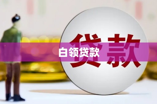 路南白领贷款