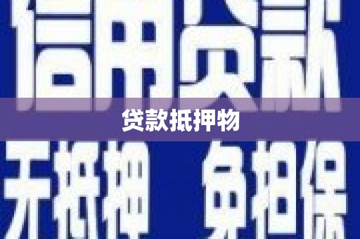 路南贷款抵押物